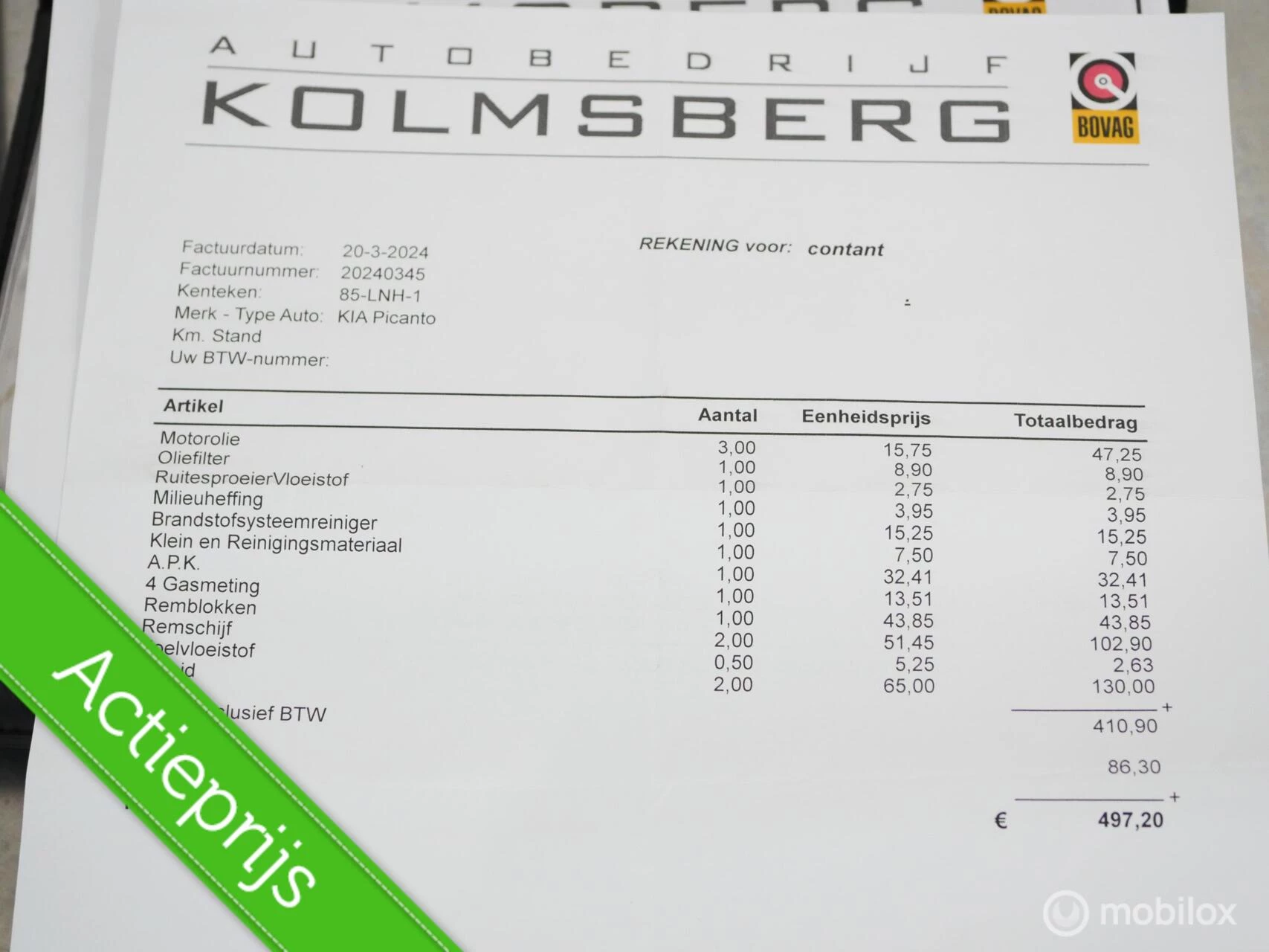 Hoofdafbeelding Kia Picanto