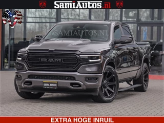 Dodge Ram Pick-Up LIMITED | 5.7 V8 HEMI 402PK | TUFF WIELEN | MEEST VOLLE LIMITED | PRACHTIGE KLEUR GRANITE CRYSTAL PEARL | CREW CAB | DUBBELE CABINE DC 5 PERSOONS | CREW CAB 5 PERSOONS | DUBBELE CABINE DC | MEEST ROYALE EN COMFORTABELE BEDRIJFSAUTO | HEAD-UP | LUCHTVERING | RONDOM CAMERA | MWK KLEP | PANORAMA DAK |