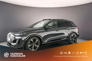 Hoofdafbeelding Audi Q6 e-tron Audi Q6 e-tron Edition One 55 quattro | Pano | Head Up | Luchtvering | B&O | Matrix | 2de Scherm | 360Cam | OLED | Matrix LED | Keyless |