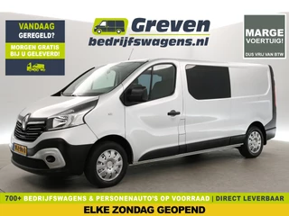 Renault Trafic 1.6 dCi T29 L2H1 | MARGE | DC | Airco | Cruise | Navi | Parkeersens.