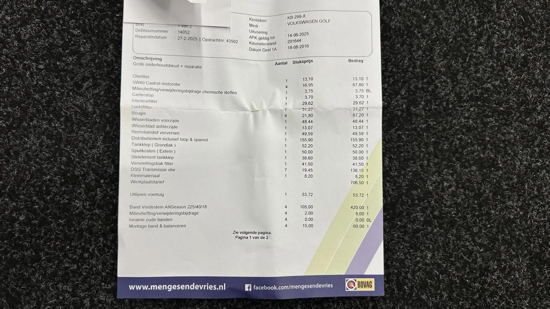 Hoofdafbeelding Volkswagen Golf