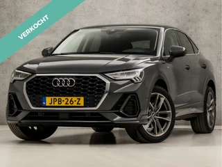 Audi Q3 Sportback 35 TFSI S-Line Sport 150Pk Automaat (2X S-LINE, APPLE CARPLAY, GROOT NAVI, LEDER, SFEERVERLICHTING, STOELVERWARMING, SPORTSTOELEN, ADAPTIVE CRUISE, GETINT GLAS, TREKHAAK, PLAT SPORTSTUUR, NIEUWSTAAT)