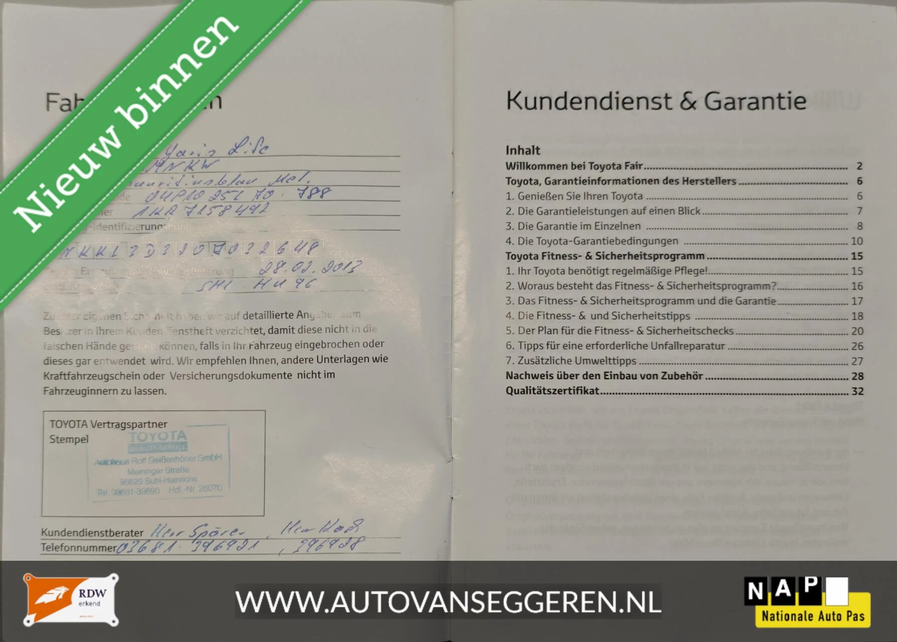 Hoofdafbeelding Toyota Yaris