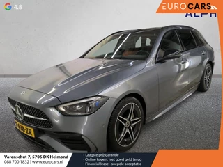 Mercedes-Benz C-klasse Estate 180 AMG Line Full Options NL Auto (€ 69.167 New!) Panoramadak Burmester Audio Achterasbesturing Digital LED Koplamp Ambiente Premium Plus Pack Leder HUD Display Night Pack