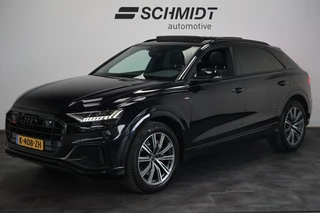 Hoofdafbeelding Audi Q8 Audi Q8 55 TFSI S-Line 381PK | Panoramadak | Trekhaak | Matrix LED