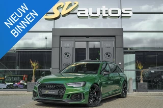 Audi RS4 Avant 2.9 TFSI 450pk Quattro Panoramadak Schaalstoelen Carbon in-exterieur Trekhaak Head-up Adaptive cruise 20" LMV