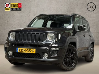 Hoofdafbeelding Jeep Renegade Jeep Renegade 1.0T Limited Sport (APPLE CARPLAY, BLACK PACK, NAVIGATIE, CLIMATE, KEYLESS, SPORTSTOELEN, ELEK PAKKET, CRUISE, NIEUWSTAAT)