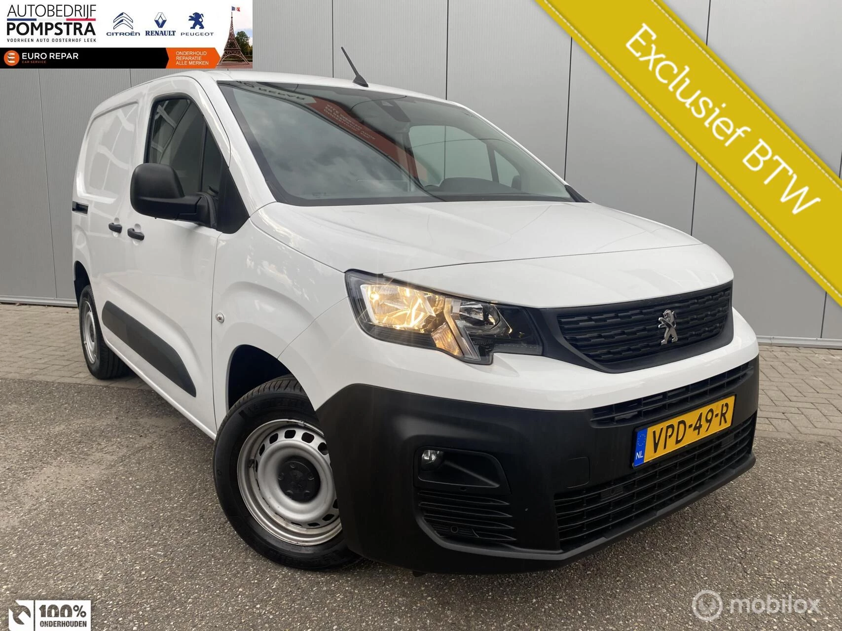 Hoofdafbeelding Peugeot Partner