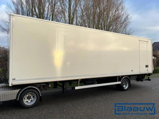 Bunk 7T BE OPLEGGER | Laadklep 1500kg | 2x zijdeur