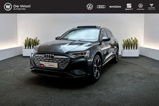 Hoofdafbeelding Audi Q8 e-tron Audi Q8 e-tron 50 340pk S tronic quattro Edition 95 kWh | Luchtvering, Panoramadak, Afneembare Trekhaak |