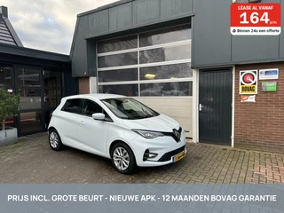 Hoofdafbeelding Renault ZOE Renault Zoe R135 Intens 52 kWh HUURACCU *ALL-IN PRIJS*