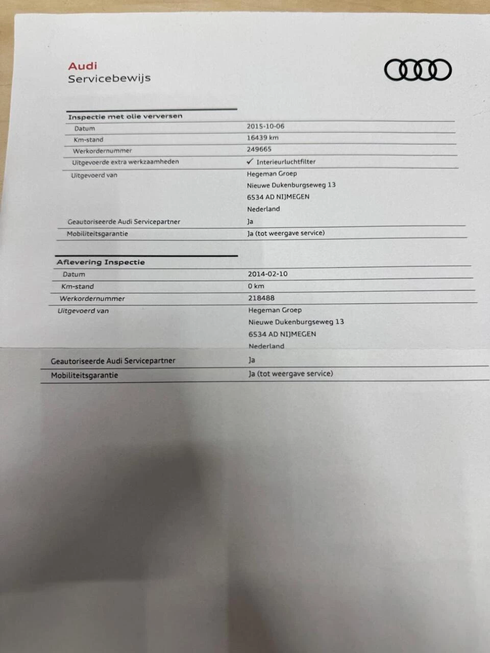 Hoofdafbeelding Audi A1 Sportback