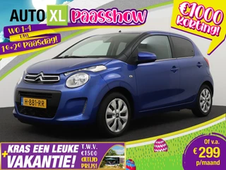 Citroën C1 1.0 VTi Feel Pack-Comfort Bluetooth LED Airco Extra getint glas 