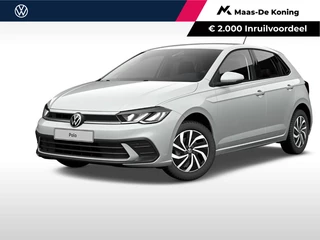Volkswagen Polo Life Edition 1.0 TSI 95 pk 5 versn. Hand · Achteruitrijcamera · MEGA Sale- Prijs is incl. inruilbonus -