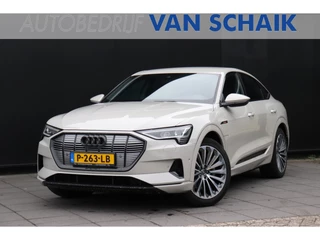 Hoofdafbeelding Audi e-tron Audi e-tron Sportback 55 quattro Business edition 95 kWh | MEMORY | LEDER | STOELVERW. | HEAD-UP | TREKHAAK | CAMERA | NAVI | CRUISE |