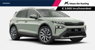 Hoofdafbeelding Škoda Elroq Škoda Elroq 85 Business Edition | 21'' inch Velgen Supernova | Trekhaak wegklapbaar | Winter pakket | Business Upgrade - Plus | Timiano Green | €3000,- euro inruilpremie