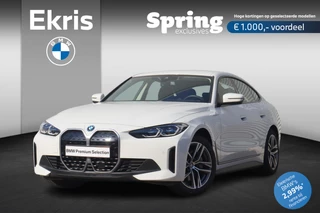 BMW i4 eDrive40 | High Executive | Harman Kardon | Trekhaak | Adaptieve Cruise Control | Adaptief M Onderstel | Laserlight | 18'' LMV | Easter