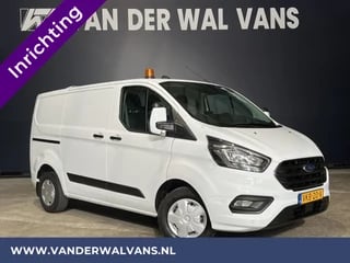 Ford Transit Custom 2.0 TDCI L1H1 inrichting Euro6 Airco | 2500kg Trekhaak | Omvormer | Cruisecontrol Parkeersensoren, Android auto