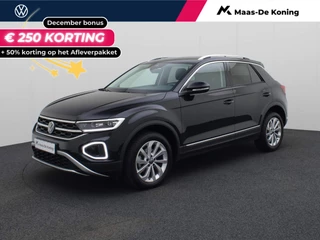 Volkswagen T-Roc 1.5TSI/150PK Style DSG · Navigatie · Trekhaak · Massagefunctie · Garantie tot 01-01-2026