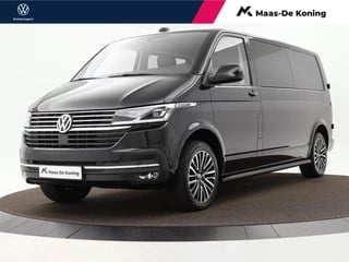 Volkswagen Transporter 2.0 Tdi 204pk DSG L2H1 DC 28 Bulli | Navigatie | Info Active Display | ACC | Alarm | DAB | App-Connect | Trekhaak | Side Bars | Vloerplaat | 18'' Inch | Garantie t/m 10-08-2026 of 100.000km