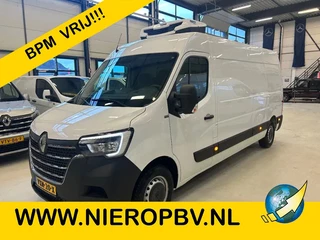 Hoofdafbeelding Renault Master Renault Master 2.3DCI L3H2 KOEL/VRIES + Stekker Airco Navi Cruisecontrol 270 Graden Deuren NIEUW