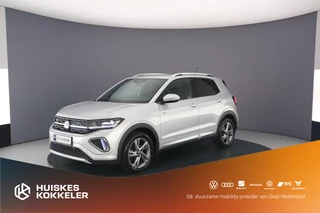 Hoofdafbeelding Volkswagen T-Cross Volkswagen T-Cross R-Line Business 1.0 TSI 115pk DSG Automaat Adaptive cruise control, Navigatie, Achteruitrijcamera, LED matrix koplampen, Stoelverwarming, Parkeersensoren, App connect