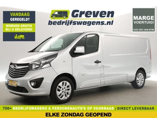 Opel Vivaro 1.6 CDTI L2H1 Marge Airco Cruise Camera Navi LED 3 Persoons 17"LMV PDC Trekhaak