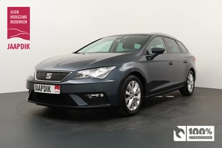 SEAT Leon ST BWJ 2019 116 PK 1.0 EcoTSI Style Business Intense AUTOMAAT / TREKHAAK / APPLE CARPLAY / ANDROID AUTO / LANE ASSIST / CRUISE / NAVI / CLIMA / BLUETOOTH / DAB+ / PARKEERSENSOREN / KEYLESS ENTRY + START / MULTIFUNCT. STUUR / ARMSTEUN / LED / ISOFIX / LMV 16 INCH