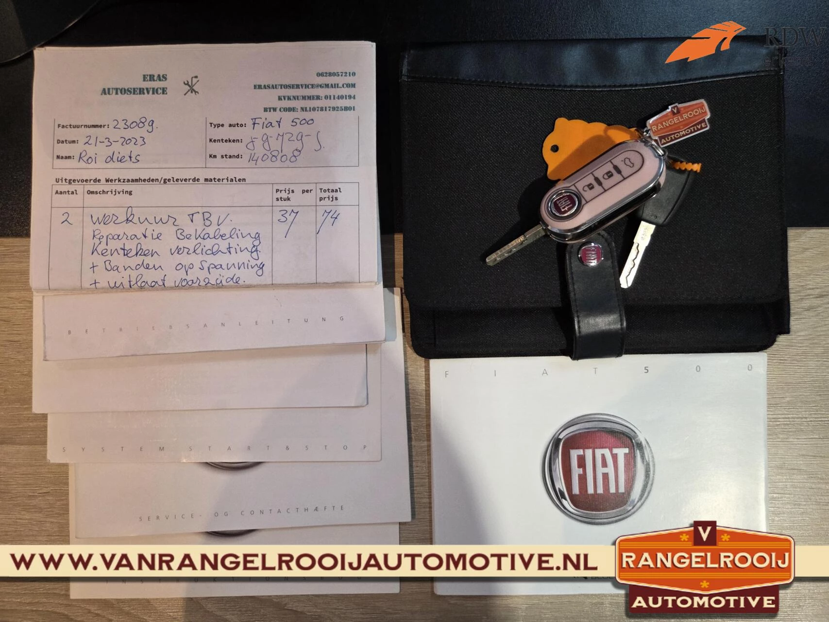 Hoofdafbeelding Fiat 500C