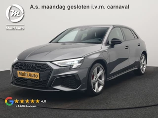 Audi A3 Sportback 45 TFSI e S edition Competition Plug In Hybrid 245pk Dealer O.H. PHEV | 2x S Line | Sportstoelen Massage | Adaptive Cruise | Bang & Olufsen | Matrix LED | 18"L.M | Sfeerverlichting | Apple Carplay | Virtual | Keyless | Blis | Navigatie | DAB |