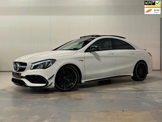 Hoofdafbeelding Mercedes-Benz CLA Mercedes-Benz CLA-klasse AMG 45 4MATIC | KUIPSTOELEN | PANO | AERODYNAMIC | MEMORY SEATS