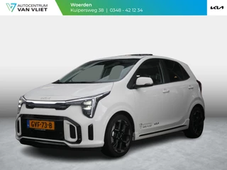 Kia Picanto 1.0 DPI GT-Line | Carplay | Clima | Stoel-stuurverwarming | Navi | Cruise | Schuifk-kanteldak | Keyless |