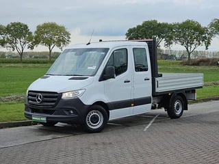 Mercedes-Benz Sprinter L2 DC Dubbel Cabine Airco Open-Laadbak Trekhaak Euro6!