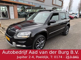 Hoofdafbeelding Škoda Yeti Skoda Yeti 1.4 TSI Greentech JOY Panorama dak , Trekhaak , Navigatie , Camera achter , parkeerhulp voor & achter  , Een aangename hooge instap !!