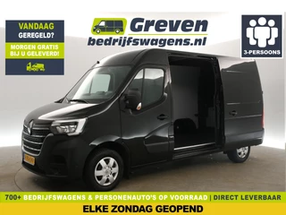 Renault Master T33 2.3 dCi L2H2 150PK Airco Camera Cruise 2xSchuifdeur LED PDC 3 Persoons Elektrpakket Trekhaak