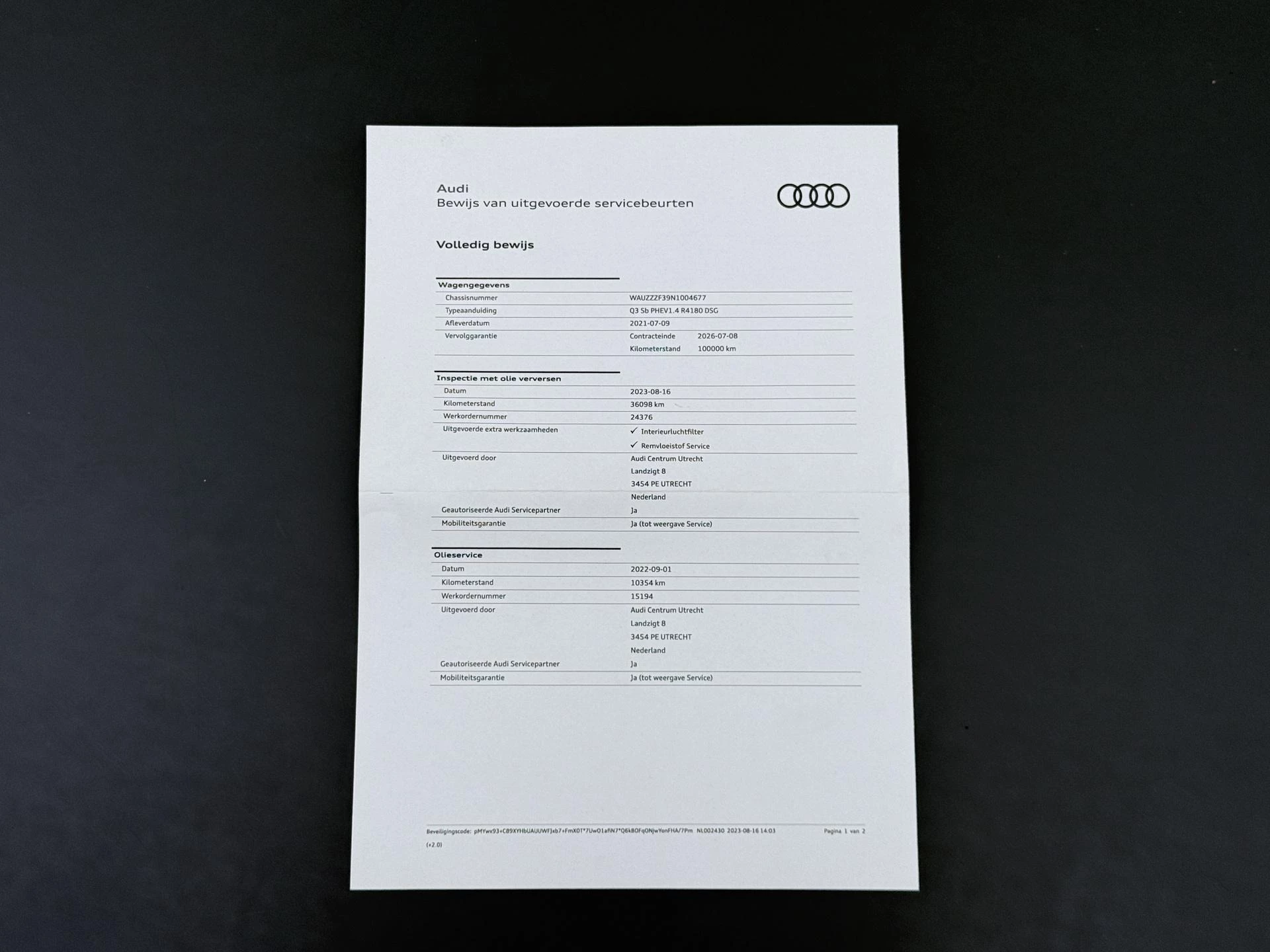 Hoofdafbeelding Audi Q3