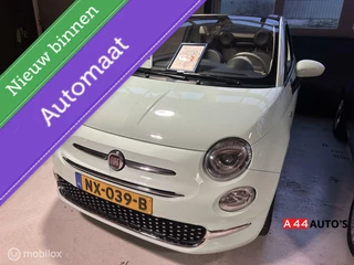 Fiat 500 0.9 TwinAir Turbo Cabriolet*NAP✅*AUTOMAAT*VOL LEDER