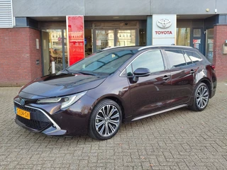 Toyota Corolla Touring Sports 1.8 Hybrid EXECUTIVE HEAD-UP EL-ACHTERKLEP PARK-SENSOREN STOELVERW BLIND SPOT KEYLESS LED 17'' LM-VELGEN NAVI NL-AUTO