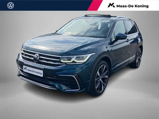 Volkswagen Tiguan 1.4TSIeHybrid 180kW/245PK R-Line · Panoramadak · Leder · Trekhaak · Camera · Dodehoeksensor · Stoelverwarming ·