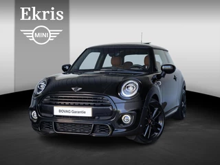 MINI 3-deurs Cooper JCW pakket + Serious Business + Panoramadak + Harman-Kardon + Chester leder
