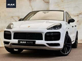 Porsche Cayenne Coupé 3.0 E-Hybrid Platinum Edition, dealeroh., SportDesign, 4W-best, pano, Bose, sp.uitlaat, sp.chrono, tr.haak, surround view, memory, luchtv.