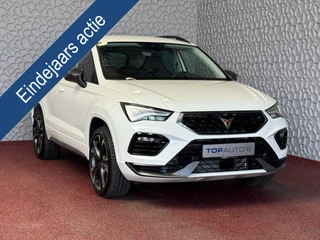 SEAT Ateca CUPRA 1.5 TSI VIR.COCKPIT BEATS MATRIX LED ELEK.KLEP TREKHAAK NAVI CAMERA CARPLAY STOEL/STUUR VERW 09/2024