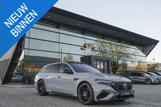 Mercedes-Benz E-klasse Estate E53 AMG 612pk 4MATIC+ Panoramadak *BTW* Burmester 4d Massage Superscreen Stoelkoeling Trekhaak BOMVOL!! Alpin grau