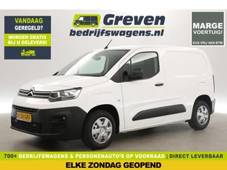 Citroën Berlingo 1.2 PureTech L1H1 | MARGE! | BENZINE | EMISSIEVRIJE ZONE | 111PK Airco Cruise PDC Elektrpakket Schuifdeur