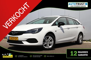 Opel Astra Sports Tourer 1.2 Edition 110PK Trekhaak Navigatie Carplay Airco Cruise Control Parkeersensor 16 inch LMV