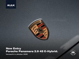 Porsche Panamera 2.9 4S E-Hybrid, 4W-best, Bose, SportDesign, pano, 21", bijrijdersdisplay, surround view, memory, HUD, sp.uitlaat, matrix-LED, ACC, NP189k