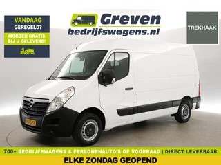 Opel Movano 2.3 CDTI L2H2 Airco Cruise Trekhaak Parkeersensoren 3 Persoons Elektrpakket