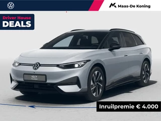Volkswagen ID.7 Tourer Pro Limited Edition 77 kWh accu 286PK · verwarmd stuurwiel · Draadloze telefoonlader ·