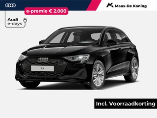 Audi A3 Sportback 40 TFSI e Pro Line 204 PK · Hold assist · Sportstoelen zwarte stof