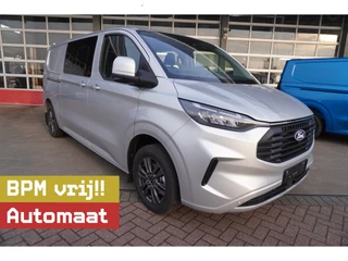 Ford Transit Custom 320L 2.0 TDCI 170PK L2H1 Limited DubbelCabine Automaat Schuifdeur L/R Nr. V062 | Airco | Adap.Cruise | Navi | Camera